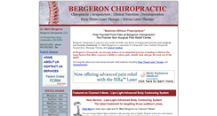 Desktop Screenshot of bergeronchiro.com